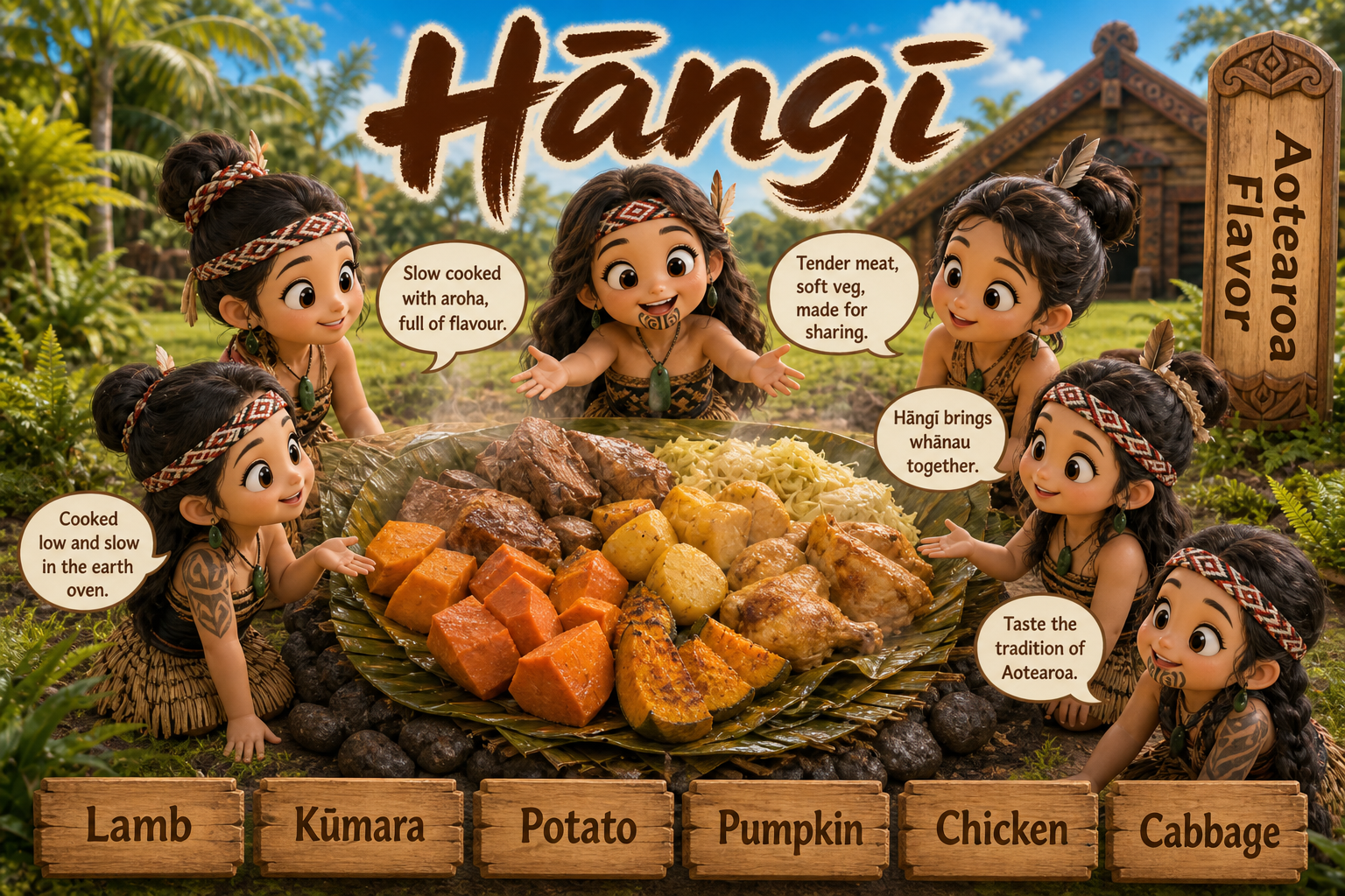 地炉 Hāngī